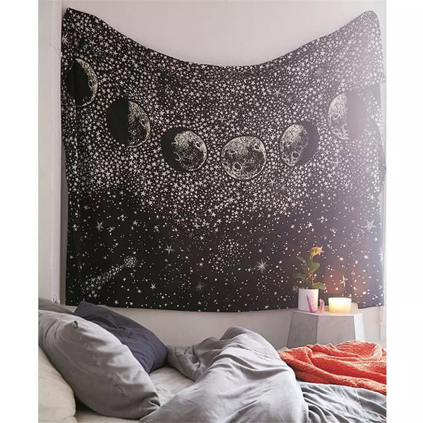 The Moon Tapestry Wall Hanging