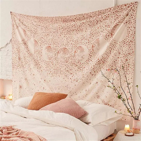The Moon Tapestry Wall Hanging